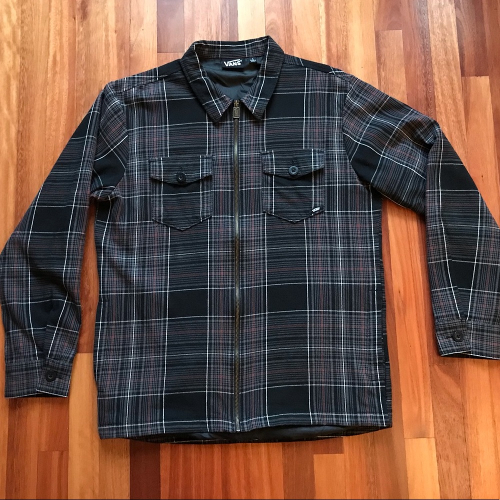 VANS Plaid Jacket Smooth Liner Men’s Large